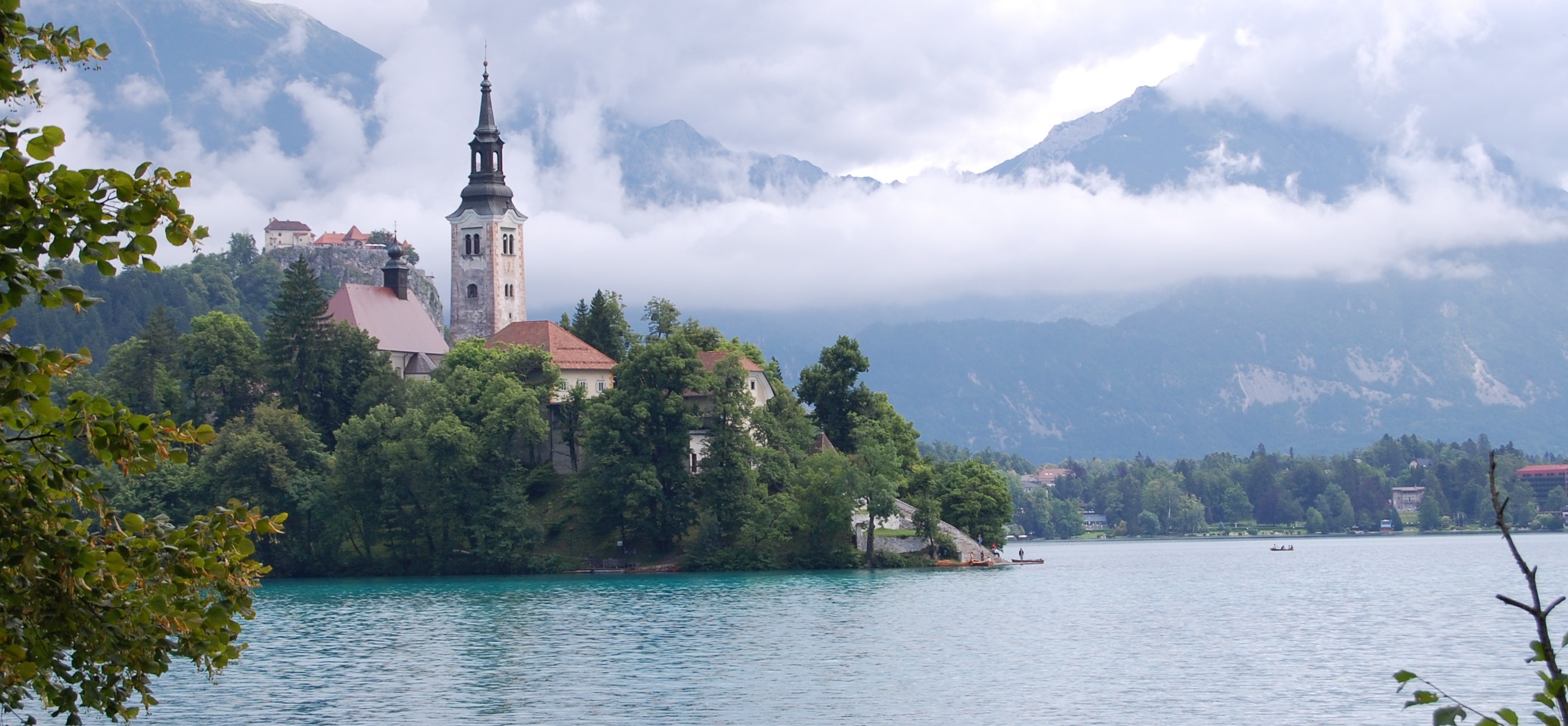 Lake Bled: An Idyllic scene on the Alps less traveled. 