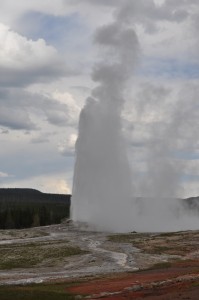 Old Faithful: Dramatic evidence that you're Yellowstone is a camouflaged volcano.