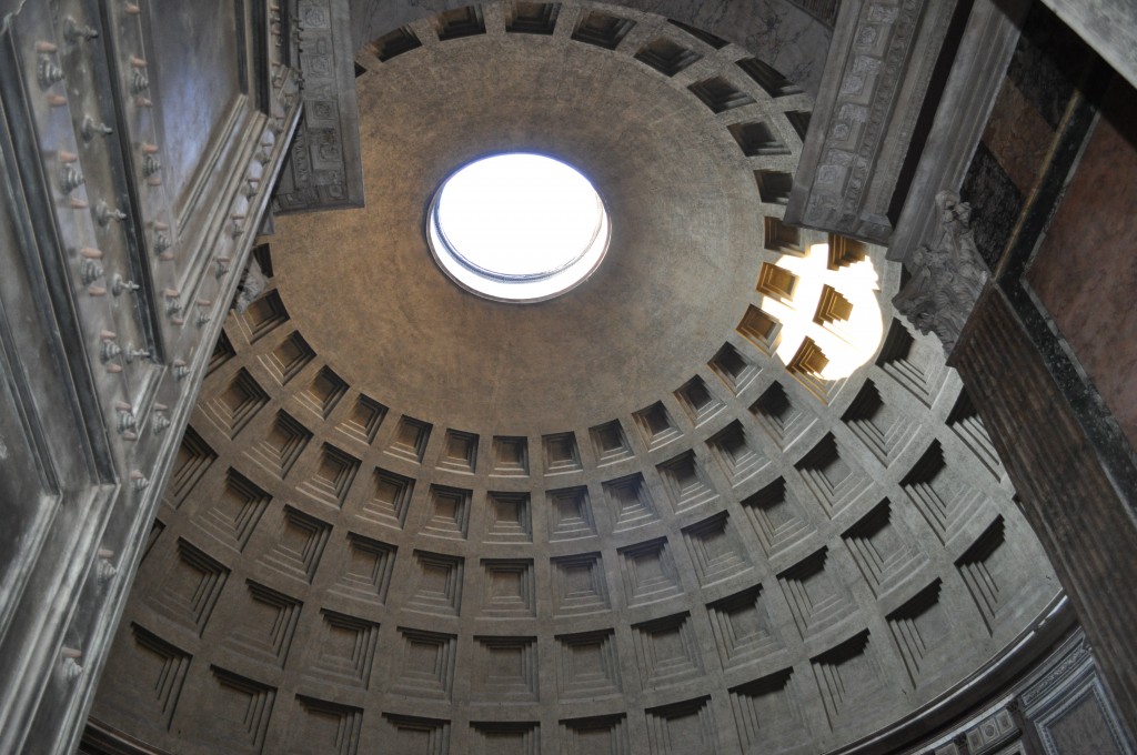The Pantheon's occulus is just one piece of evidence of  amazing ancient engineering, given the tools of the day.