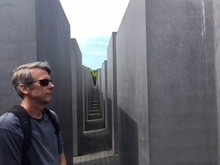 Berlin's somber Holocaust memorial is not far from Hitler's unmarked bunker.