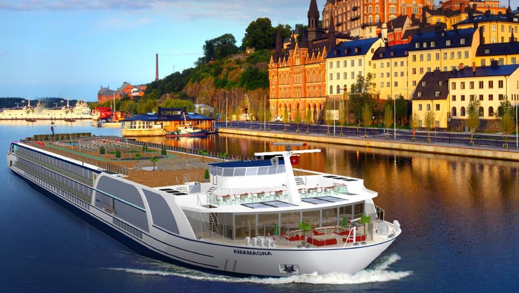 Ama Magna is twice the size of most European river cruise ships.